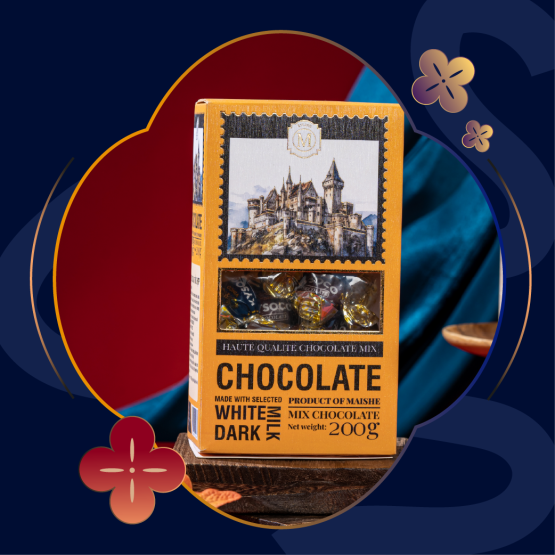 Chocolate Hạt Mix Vị Maishe 200g